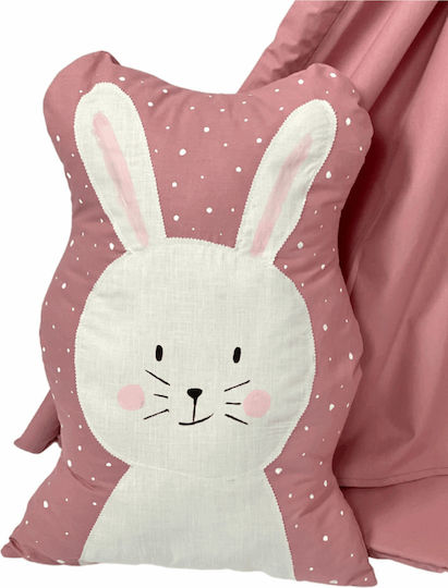 Velvet White Детски шатър Индийски Bunny Розов