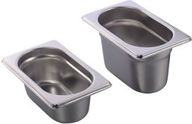 Tavă Gastronorm Ozti Din Oțel Inoxidabil Gn 1/9 100x176x108mm 0,8lt