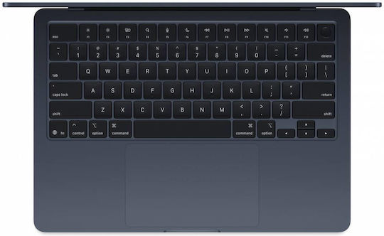 Apple MacBook Air 15,3" Panou IPS Ecran Retina (M4-10 Nuclee/32GB/2TB SSD/10-Core GPU) cu Încărcător 35W (Port Dublu) Albastru Cer International English Tastatură