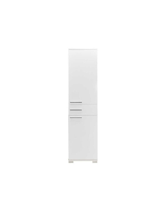 Einzeltür Kleiderschrank Diamond White 45x40x187cm