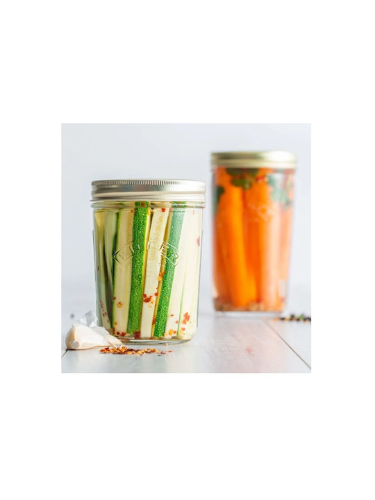 KIlner Vase Allgemeine Verwendung mit Deckel Glas Transparent 350ml