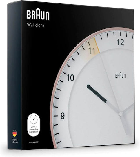 Braun Braun Wanduhr Braune Ø17cm