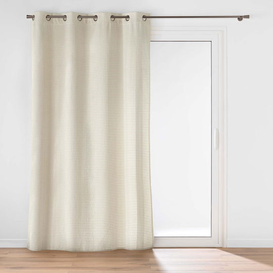 Atmosphera Perdea Cu Capse Lc Swing Ecru 140x260 cm
