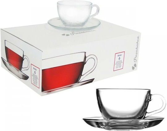 Pasabahce Cup Cappuccino Glass Transparent