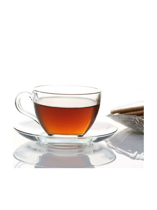 Pasabahce Cup Cappuccino Glass Transparent