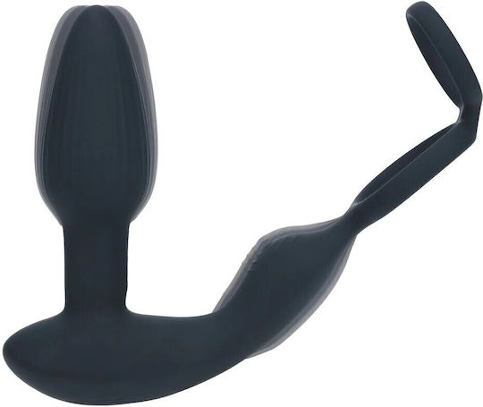 Ασύρματος Προστατικός Massager Σιλικόνης Περιστρεφόμενες Μπίλιες & Δαχτυλίδια Πέους & Όρχεων