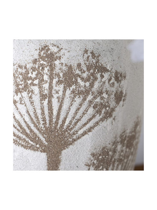 Artekko Decorative Vase White 20x20x35cm