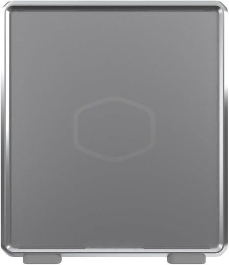 CoolerMaster MasterFrame 500 Mesh Midi Tower Κουτί Υπολογιστή Ασημί