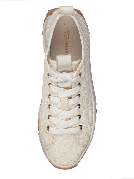 Sneakers Ivory Macramee