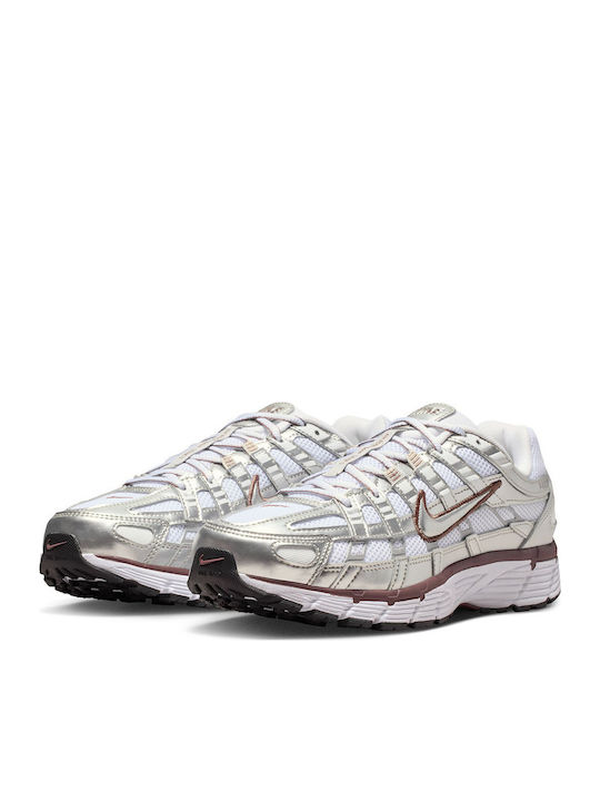 P-6000 Γυναικεία Sneakers Ασημί