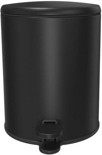 Raki Cigo Inox Badezimmer Mülleimer 6Es Gray