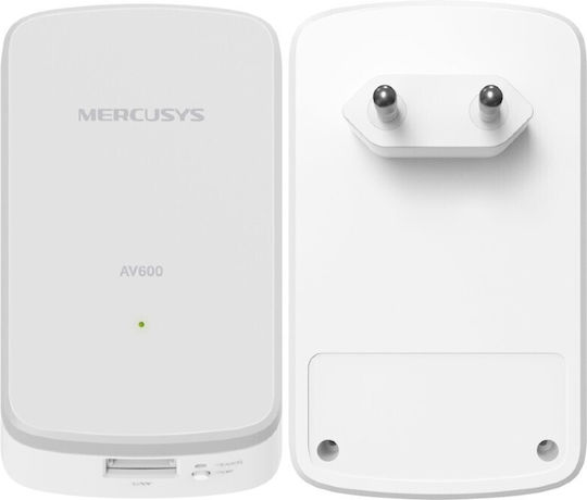 Mercusys MP300 Powerline Kit dublu pentru Conexiune prin Cablu și Port Ethernet