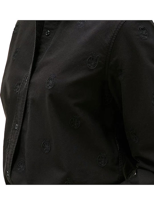 Women's Long Sleeve Shirt Black