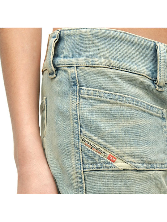 Γυναικείο Jean Παντελόνι σε Bootcut Εφαρμογή Μπλε