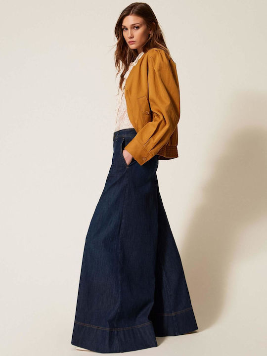 Damenjeans in Palazzo-Passform