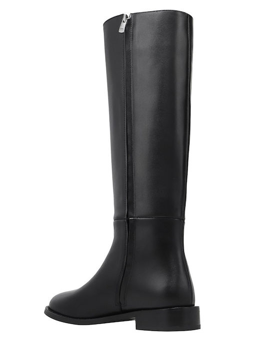 Leather Women's Boots Black