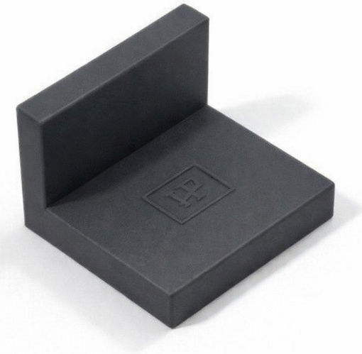Hard Plast Γωνία Ραφιού από Πλαστικό σε Γκρι Χρώμα 40x35mm 162-7006#GRAFI