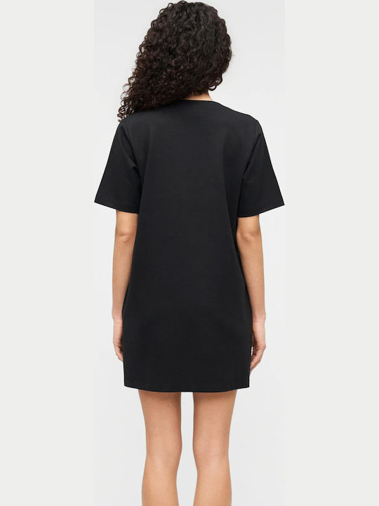 Milano Καλοκαιρινό Mini Φόρεμα Black