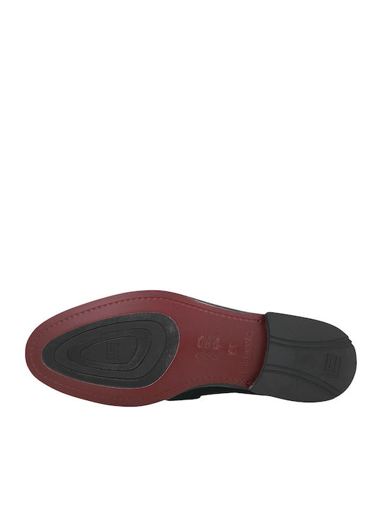 Men's Leather Loafers Black