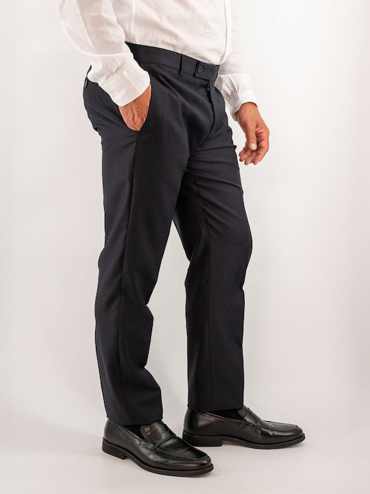 Costum Bărbați Cu vestă Blue