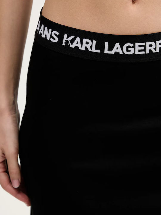 Denim Skirt Black