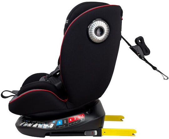 Fun Baby G Καθισματάκι Αυτοκινήτου i-Size με Isofix Γκρι Κόκκινο 0-36 kg