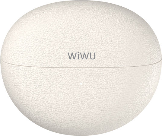 Wiwu Ai305 Open Ear Bluetooth Handsfree Earphones with Charging Case White