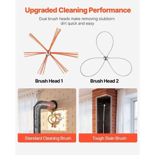 Vevor Nylon Chimney Cleaning Brush Round