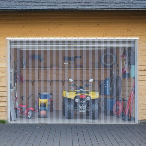 Vevor Türvorhang Transparent 240x210cm PZPVCML8496IDUP7J001V0
