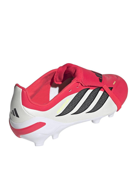 Predator League FG Kids Soccer Cleats Molded Red