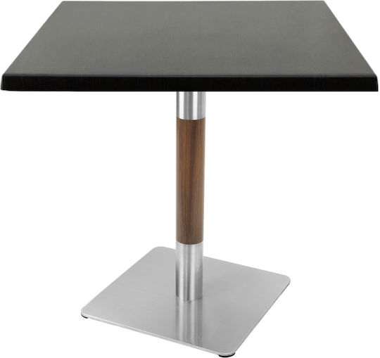 Τετράγωνο Μπαρ Wenge 80x80x74εκ. Τετράγωνο Μπαρ Wenge 80x80x74εκ.