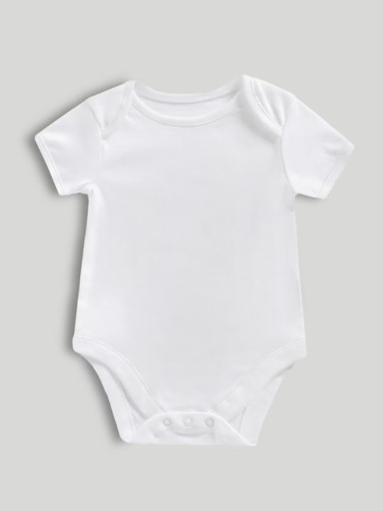 Mothercare Short-Sleeved White 3pcs