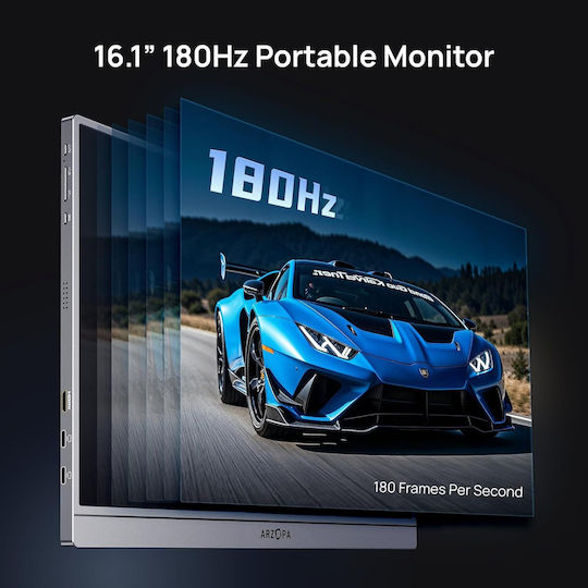 Arzopa Z3FC IPS Φορητό Monitor 16.1" QHD 2560x1440 180Hz