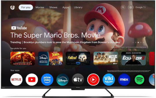 Sharp Smart Televizor 50" 4K UHD QLED 50HR7265E HDR (2025)