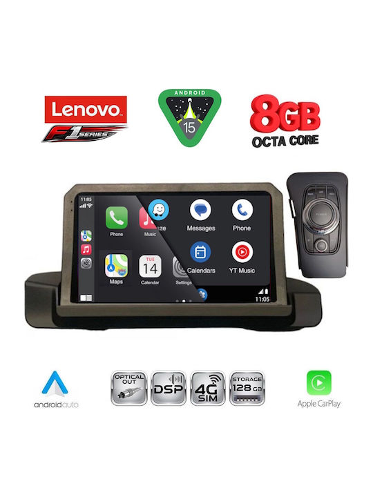 Lenovo Auto-Audiosystem für BMW E46 1998-2005 (Bluetooth/USB/WiFi/GPS/Apple-Carplay/Android-Auto) mit Touchscreen 9"