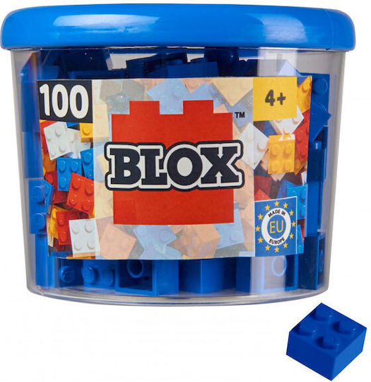 Simba Building Blocks Blox Blue for 4+ Years 100 Pieces