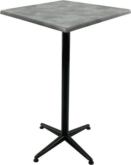 Copperfield Masă Pătrată Bar Neagră 80x80x107 cm Copperfield Masă Pătrată Bar Neagră 80x80x107 cm