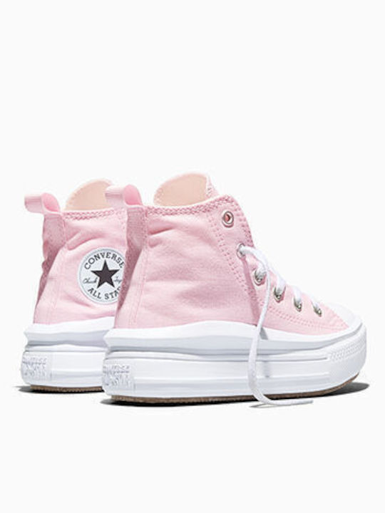 Chuck Taylor All Star Move Παιδικά Sneakers Ροζ