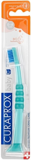 Curaprox 4260 Бебешка Четка За Зъби За 0m+ Зелено/Зелено