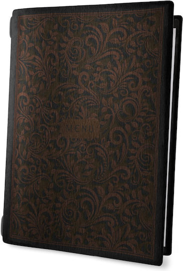 DAG Style Menu Holder in Black Color