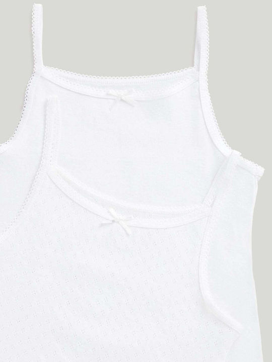 Mothercare Set maiouri pentru copii Albe 5buc