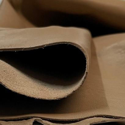 Leather Napa Lamb 317fl Brown Peanut Italian 0.60–0.70m²