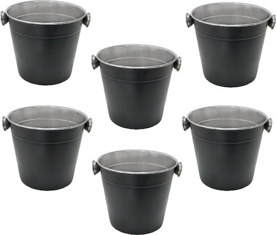 Raki Einfache Champagners mit Abmessungen 10x10cm Black