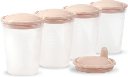 Babyono Δοχεία Αποθήκευσης Μητρικού Γάλακτος 200ml 4τμχ