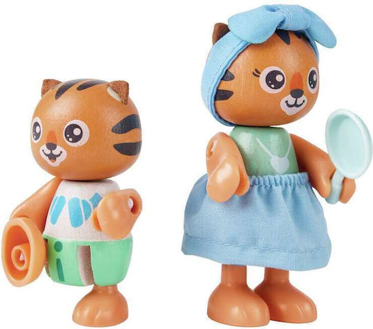 Hape Tigers Jungle House Wooden Dollhouse