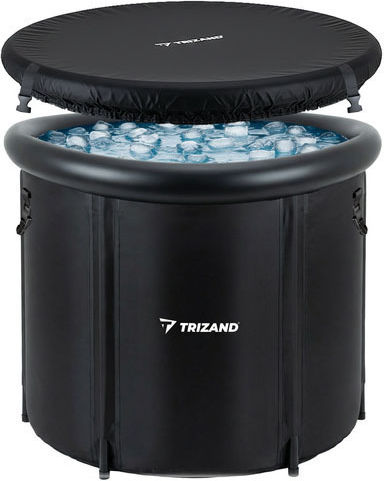 Trizand Cryotherapy Device Foldable Winter Barrel 320l Ice Bath 66x26x14 Cm Trizand