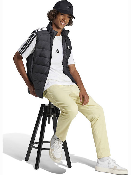 Essentials 3-stripes Αθλητικό T-shirt Λευκό