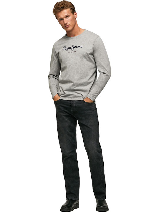 Eggo Long Sleeve Grey Blouse