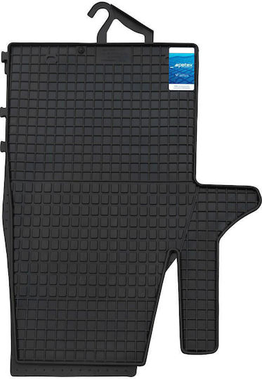 Petex Front Mats 3pcs for Volkswagen Transporter / T5 / T6 2003 Black