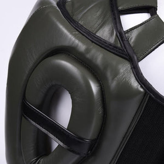 8 Weapons Adult Full Face Boxing Headgear Black